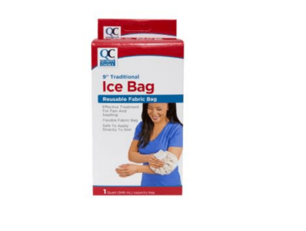 ice bag reuseable fabric 9" 1ea