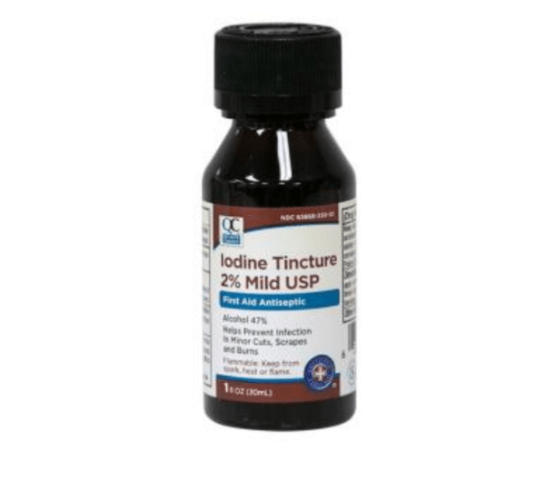 iodine tincture 2% mild drp 1oz (iodine)