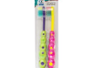 toothbrush kids bubbles w/suction cup 2ea