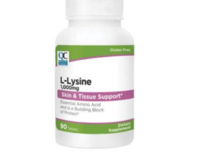 l lysine 1000mg tab 90ea