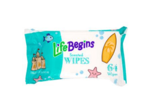 wipes scented life begins 64ea