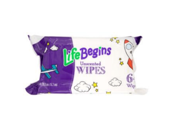 wipes unscented life begins refill 64ea