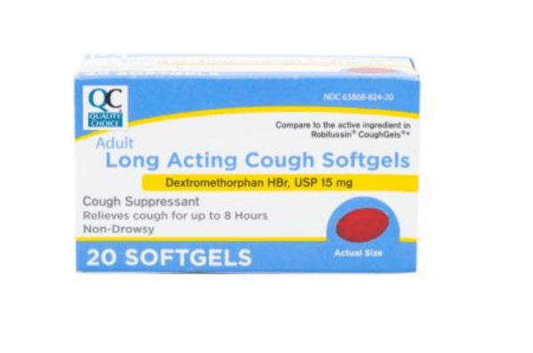 cough long acting sfg 20ea (robitussin coughgels)