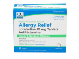 loratadine 10mg tab 10ea (claritin)