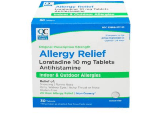 loratadine allergy relief 10mg tab 30ea (claritin)