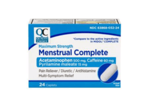 menstrual complete cpl 24ea (midol)