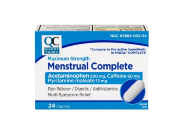 menstrual complete cpl 24ea (midol)