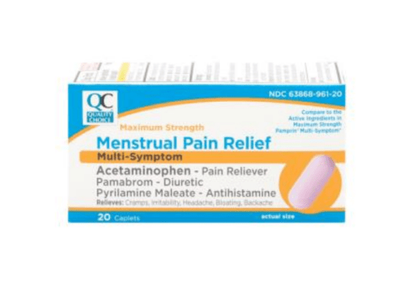 menstrual max strength cpl 20ea (pamprin)