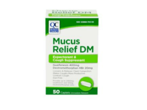 mucus relief dm cpl 50ea (mucinex dm)