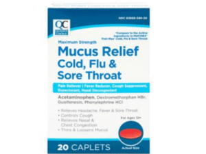 mucus relief cold/flu/sore thr cpl 20ea (mucinex fast max)