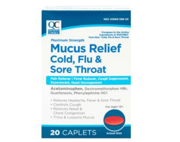 mucus relief cold/flu/sore thr cpl 20ea (mucinex fast max)