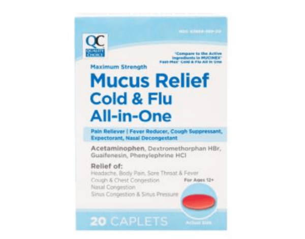 mucus relief severe cold max str cpl 20ea (mucinex fast max