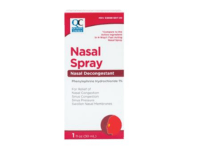 nasal spray decongestant 30ml