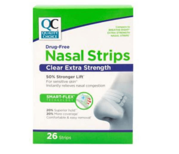 nasal strips clear triple bridge 26ea