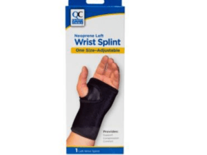 wrist splint neoprene left osfm 1ea