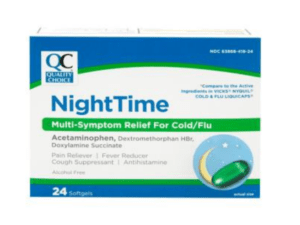 nighttime cold and flu multi symptom sfg 24ea (nyquil)