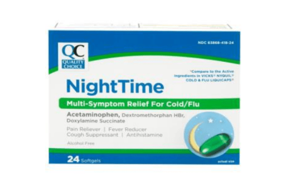 nighttime cold and flu multi symptom sfg 24ea (nyquil)