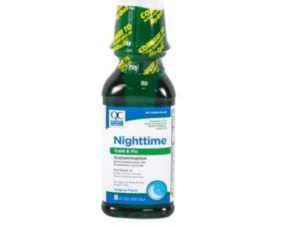 nighttime cold and flu original liq 8oz (nyquil)