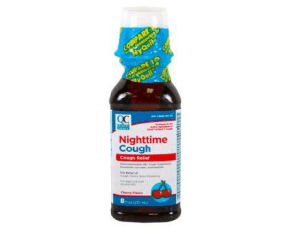 nighttime cough cherry liq 8oz (nyquil)