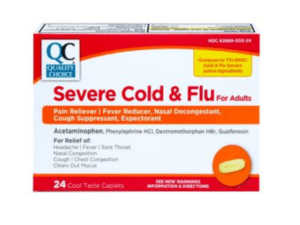 severe cold and flu cool taste cpl 24ea (tylenol severe cold)