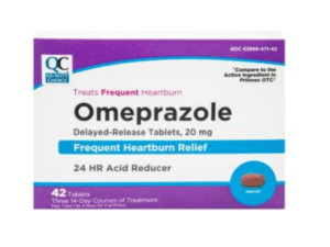 omeprazole 20mg tab 42ea (prilosec)