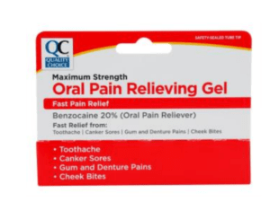 oral gel pain relieving max str 0.42oz (oragel adult)