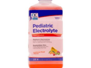 pediatric electrolyte w/zinc fruit 1014ml (pedialyte)