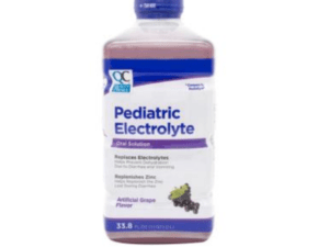 pediatric electrolyte w/zinc grape 1014ml (pedialyte)