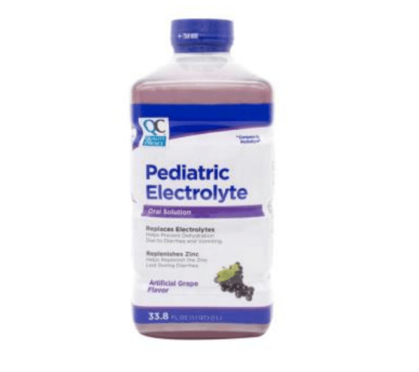 pediatric electrolyte w/zinc grape 1014ml (pedialyte)