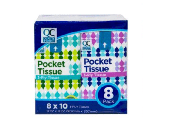 pocket tissue pack 8ea (kleenex)