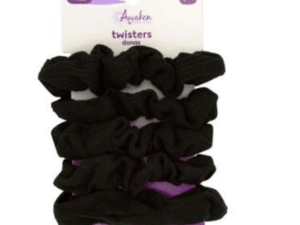 hair twisters poly cotton xlg black awaken 5ea