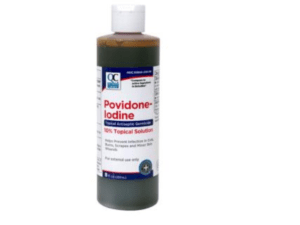 povidone iodine 10% sol 240ml (betadine)