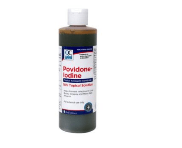 povidone iodine 10% sol 240ml (betadine)