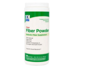 qualifiber powder flavor free 38 doses 5.4oz (benefiber)