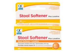 stool softener plus laxative tab 60ea (senokot s)