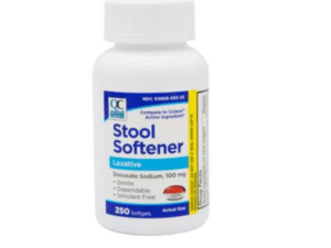 stool softener 100mg sfg 250ea (colace)