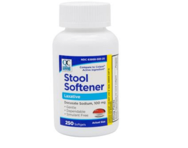 stool softener 100mg sfg 250ea (colace)