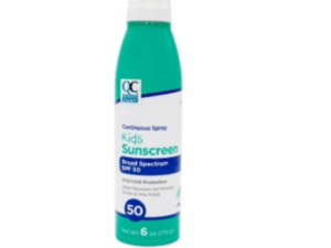 quality choice sunscreen kids spf 50 spr 6oz (coppertone)