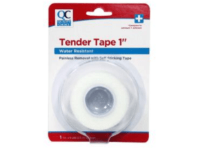 quality choice bandage tender tape 1"x6 yds 1ea (band aid)