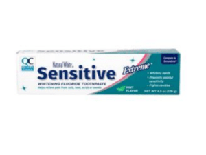 toothpaste sensitive whitening mint 4.5oz (sensodyne)