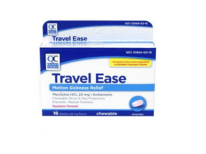 travel ease motion sickness relief ctb 16ea (bonine)