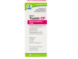 quality choice tussin cf liq 120ml (robitussin cf)