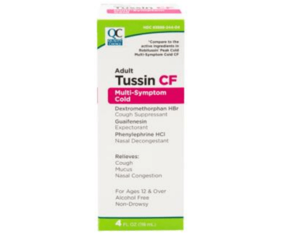 quality choice tussin cf liq 120ml (robitussin cf)