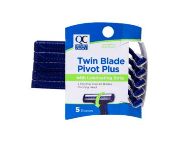 razor twin blade disposable plus mens 5ea (good news)