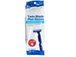 razor twin blade disposable plus mens 12ea (good news)