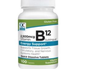 vit b 12 2500mcg tab 100ea