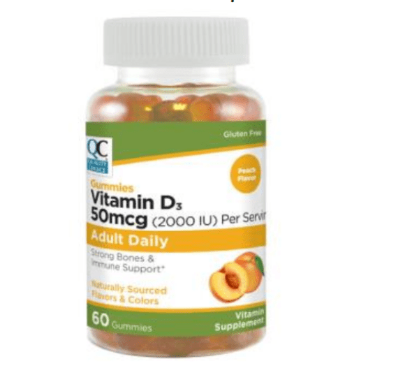 vit d adult gummy 50mcg 60ea