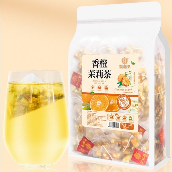 qiao yun tang orange jasmine tea