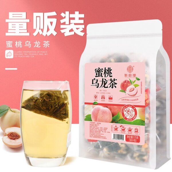 qiao yun tang peach oolong tea