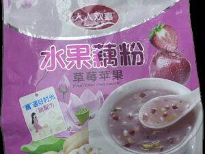 fruit lotus root starch strawberry/apple (540g)